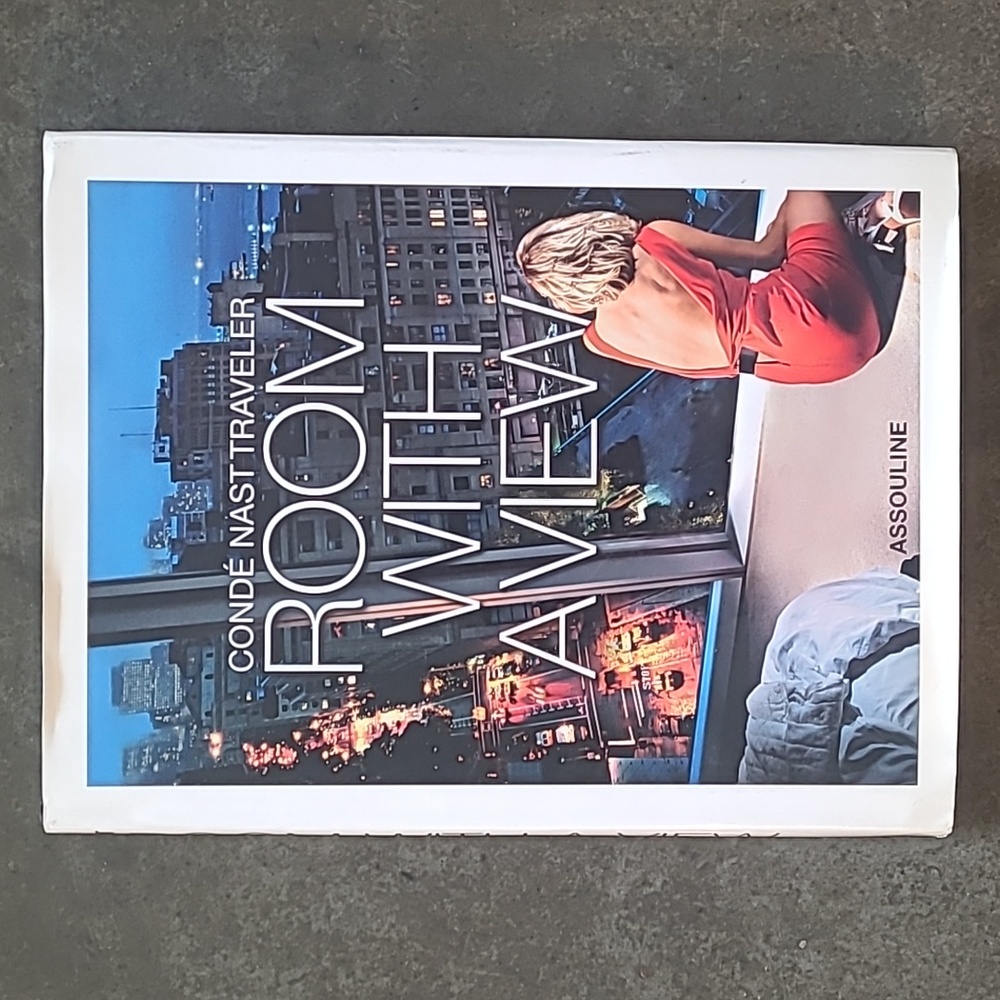 CONDÉ NAST TRAVELER ROOM WITH A VIEW COFFEE TABLE BOOK HARDCOVER